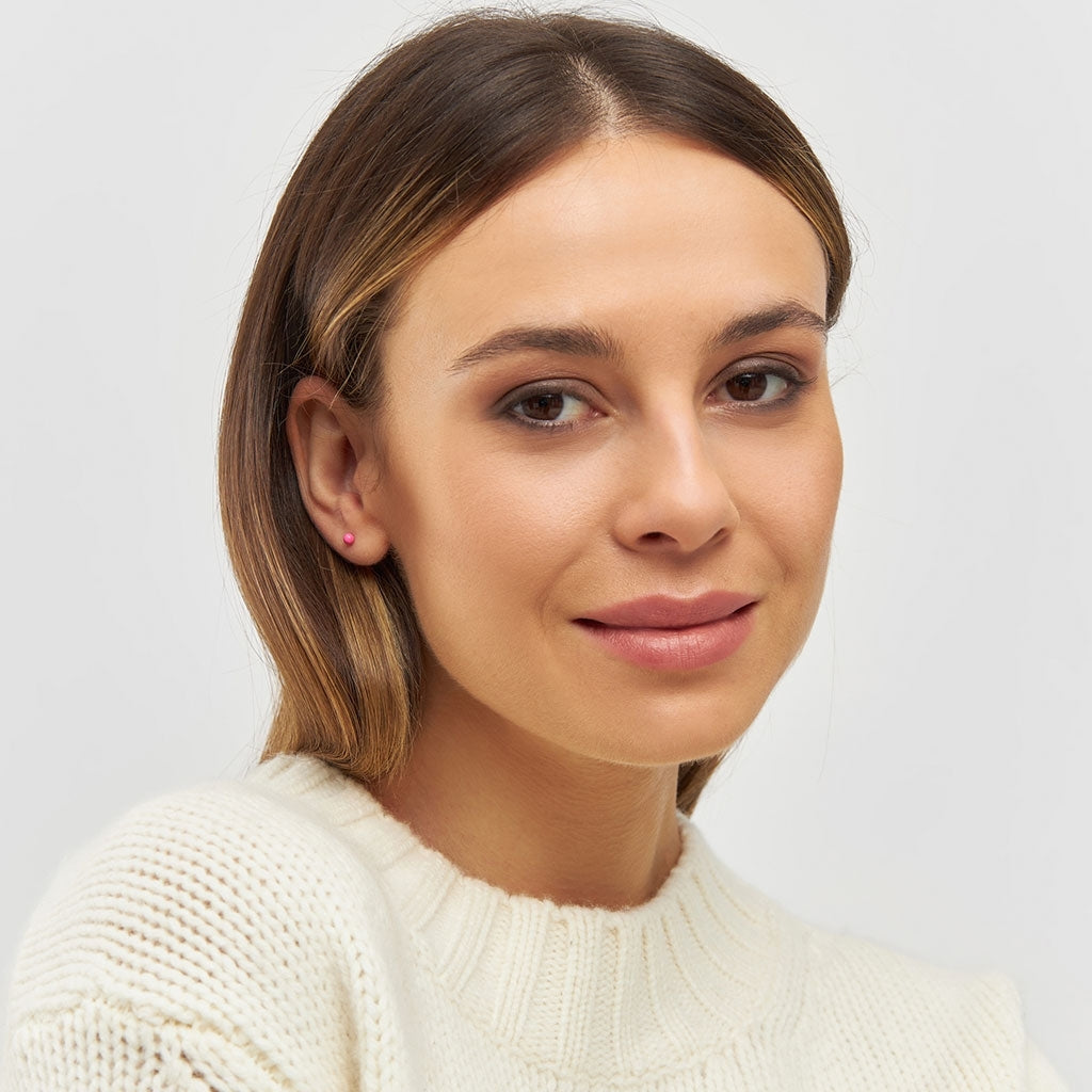 LULU Copenhagen Color Ball örhÀnge 1 st Ear stud, 1 pcs Pink