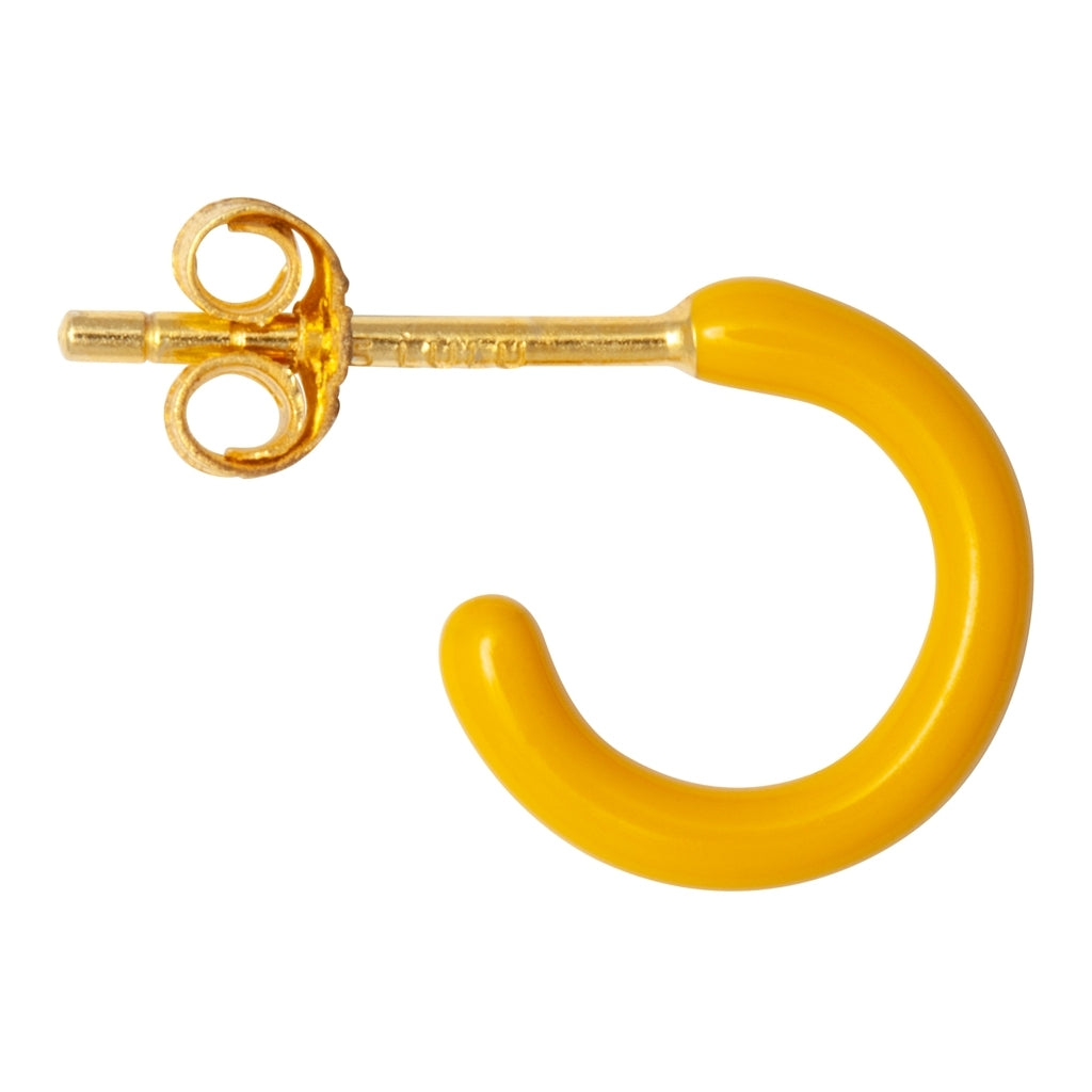 LULU Copenhagen Color Hoop 1 st Hoops Gul