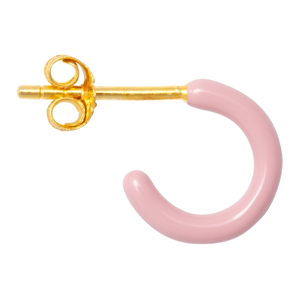 LULU Copenhagen Color Hoop 1 st Hoops Ljusrosa