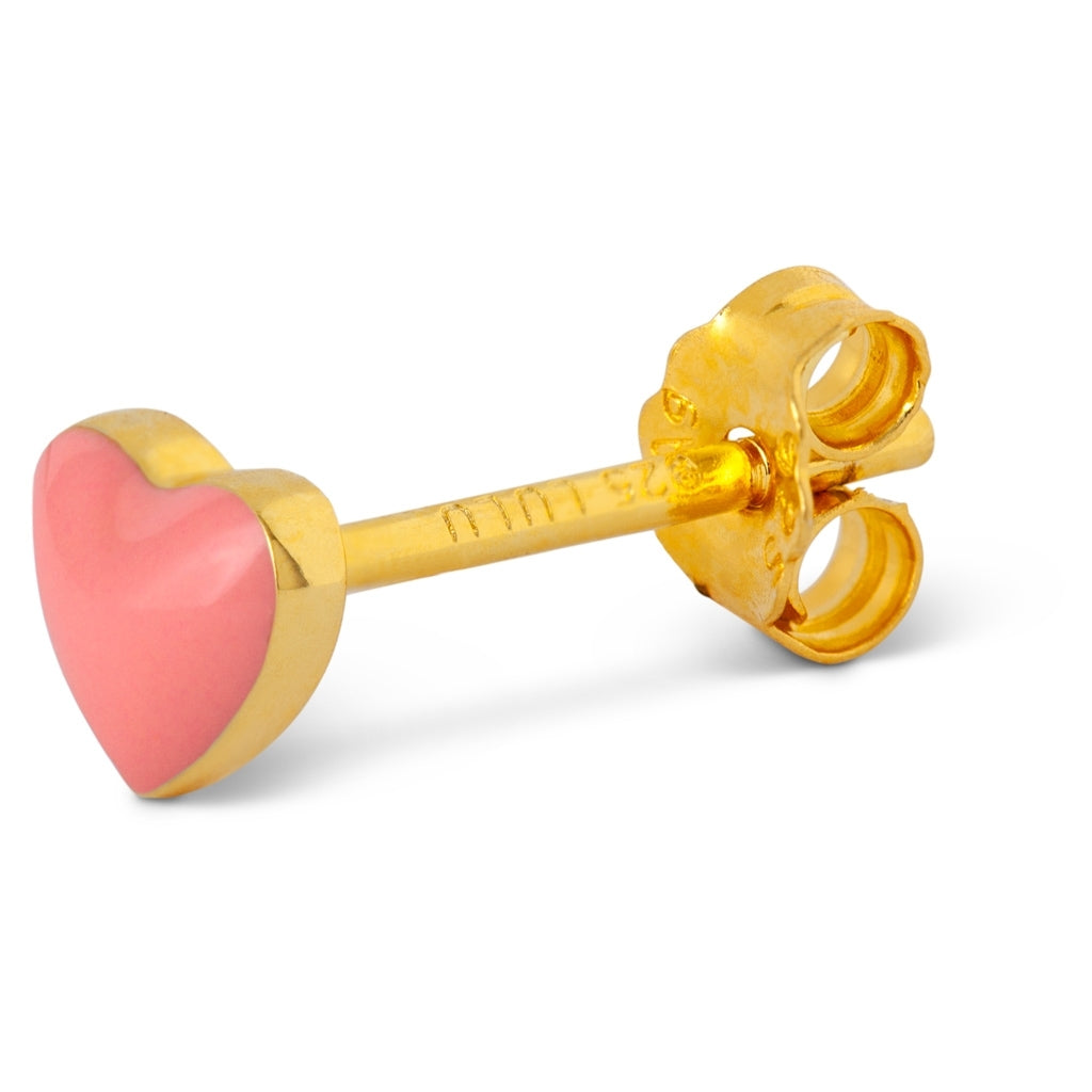 LULU Copenhagen Love U örhÀnge 1 st Ear stud, 1 pcs Burnt Coral