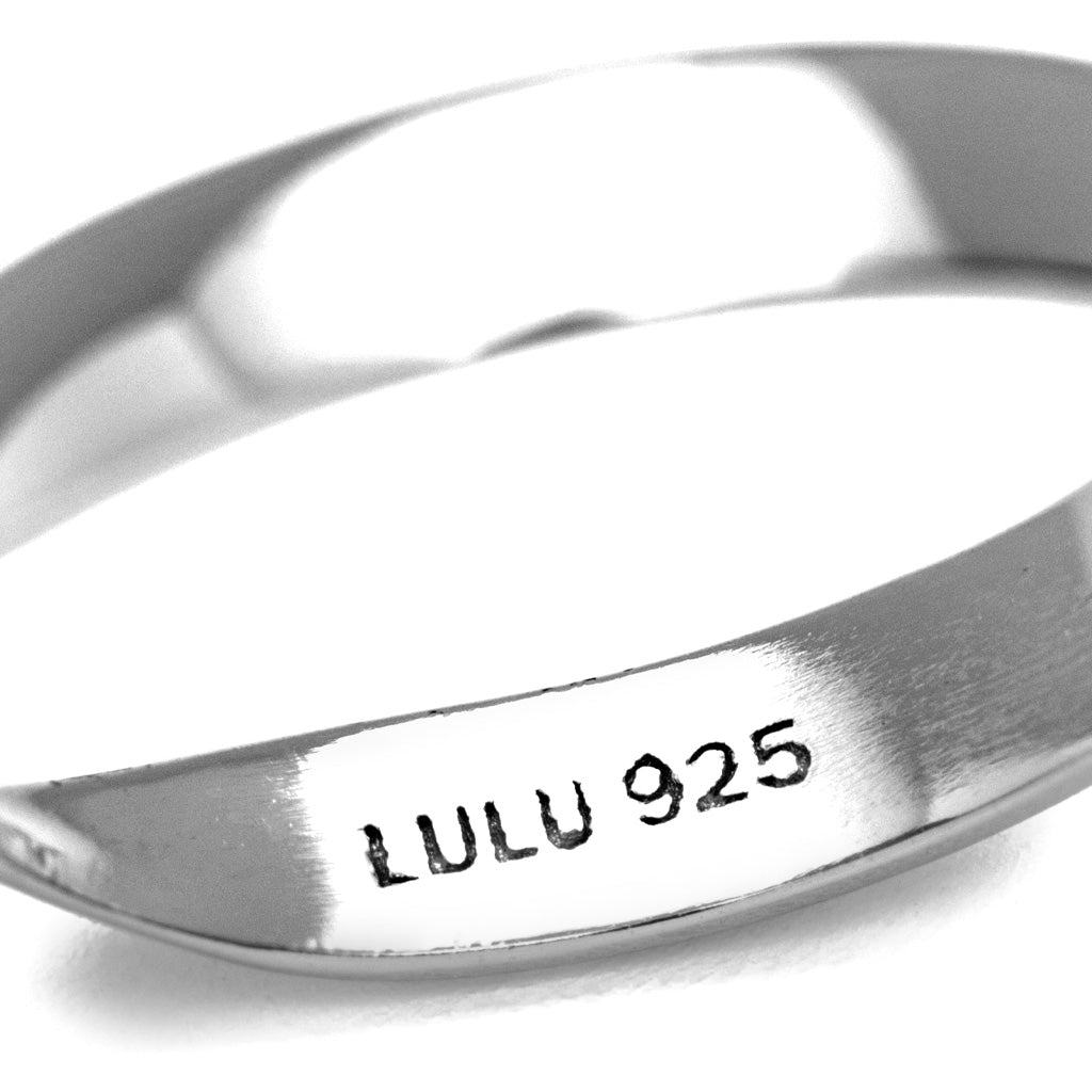 LULU Copenhagen 180 Ring glänsande Rings Silver