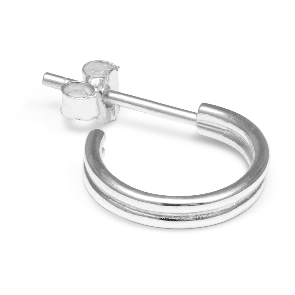 LULU Copenhagen 2for1 Small Hoops par Hoops Silver