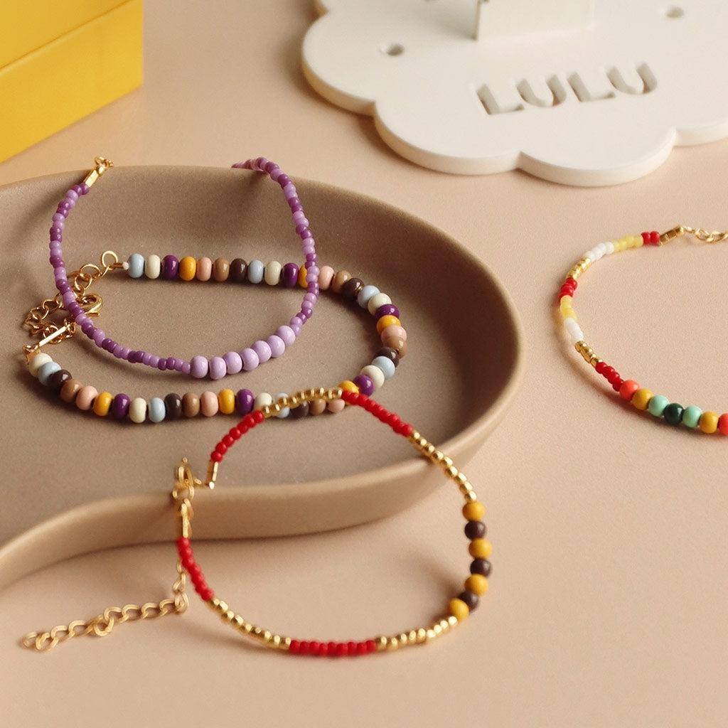 LULU Copenhagen Amour Armband Bracelets Purple Sun