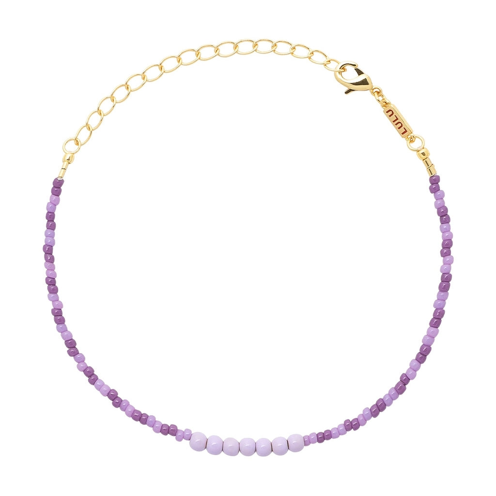 LULU Copenhagen Amour Armband Bracelets Purple Sun