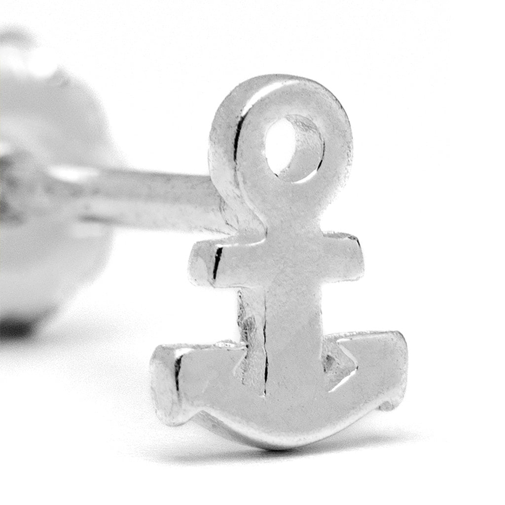 LULU Copenhagen Anchor örhänge 1 st Ear stud, 1 pcs Silver