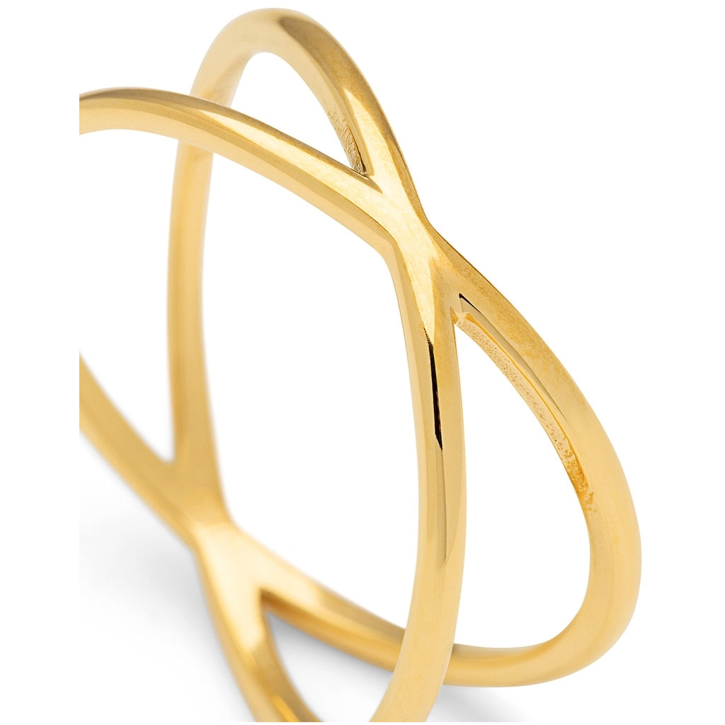 LULU Copenhagen Atom Ringa - guldpläterad Rings Guldpläterad