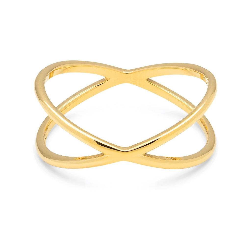 LULU Copenhagen Atom Ringa - guldpläterad Rings Guldpläterad