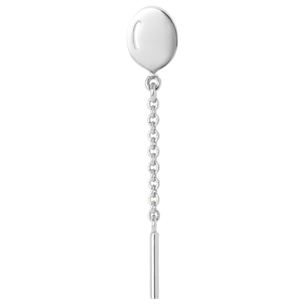 LULU Copenhagen Balloon 1 st Ear stud, 1 pcs Silver Plated