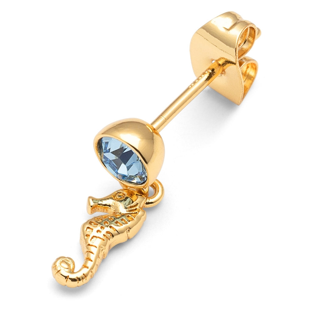 LULU Copenhagen Beach Life örhänge 1 st. Ear stud, 1 pcs Guldpläterad