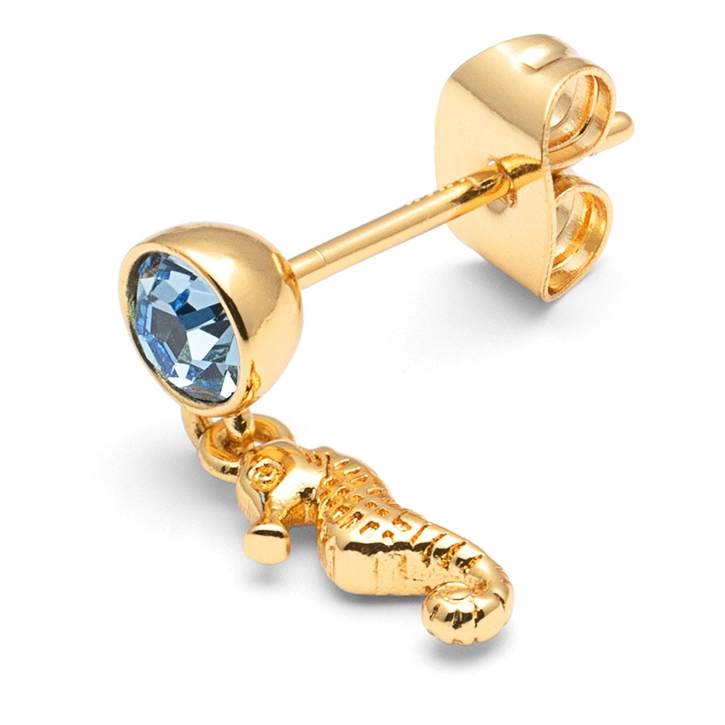 LULU Copenhagen Beach Life örhänge 1 st. Ear stud, 1 pcs Guldpläterad