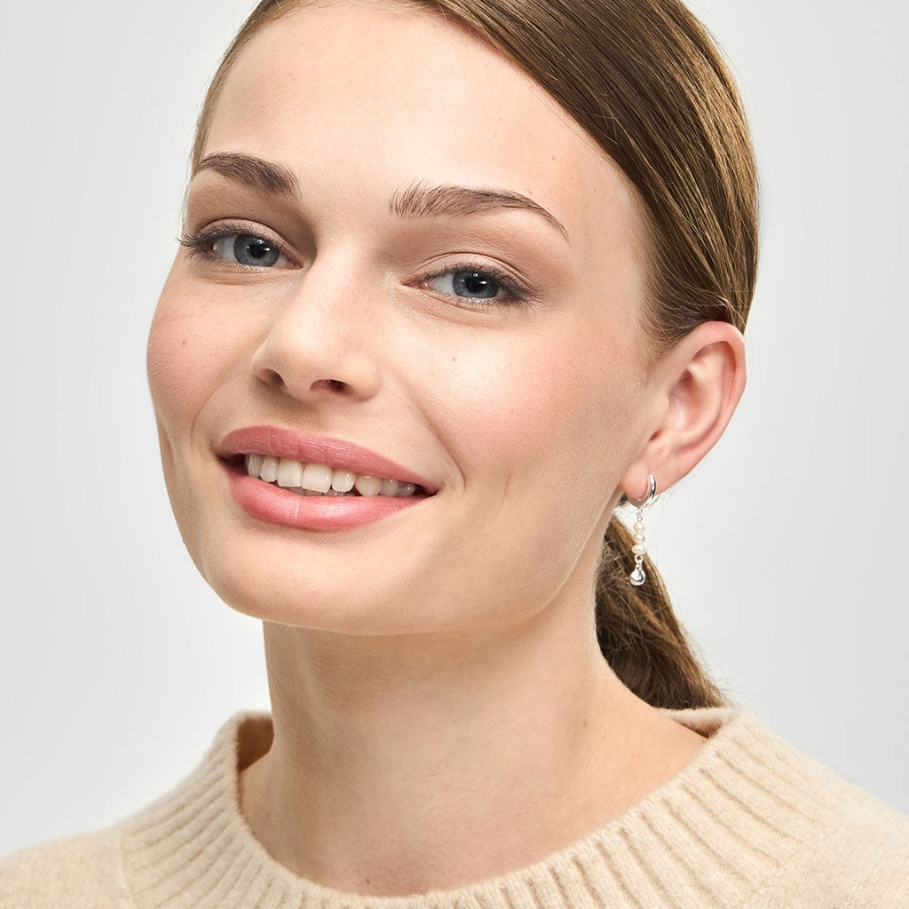 LULU Copenhagen Beach örhänge 1 st. Ear stud, 1 pcs Silver Plated