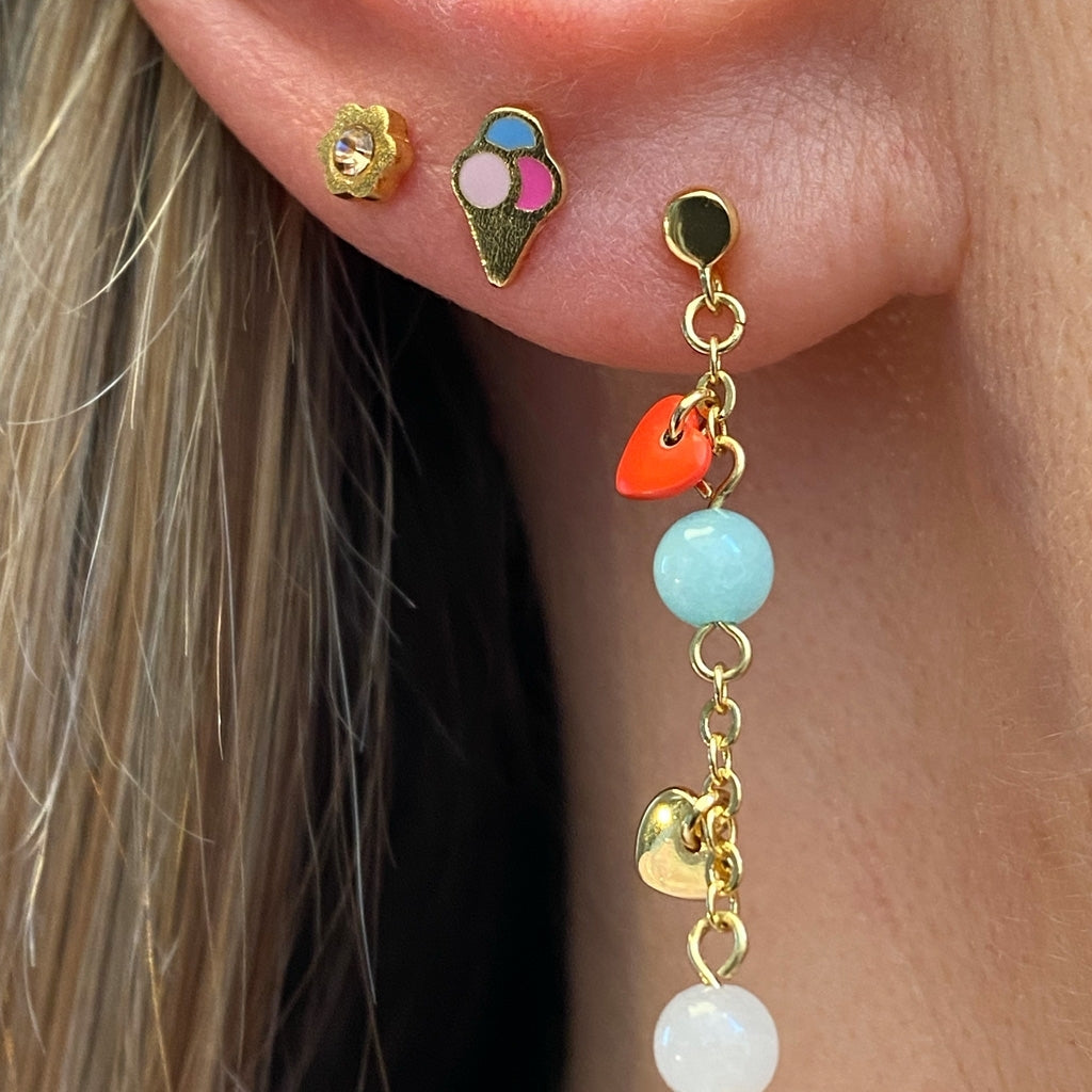 LULU Copenhagen Blomst örhänge 1 st Ear stud, 1 pcs