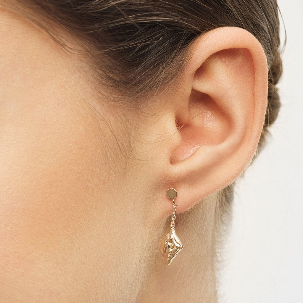 LULU Copenhagen Boheme Guldplateräd örhänge 1 st Ear stud, 1 pcs Guldpläterad