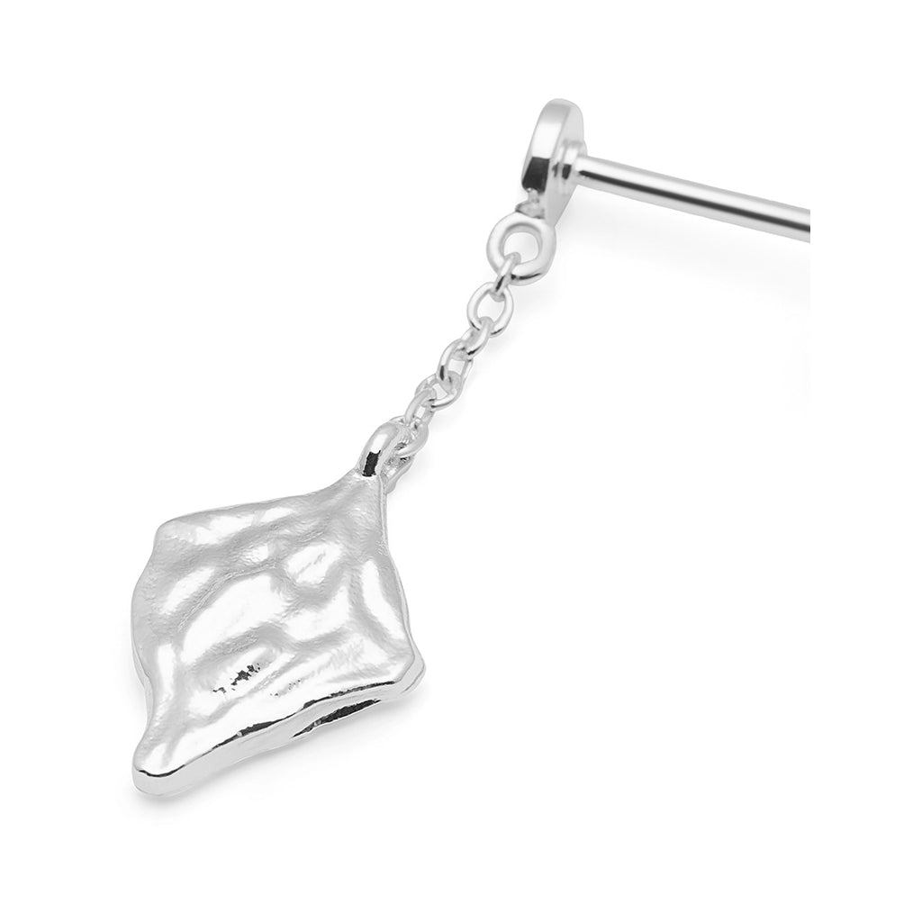 LULU Copenhagen Boheme Silverplateräd örhänge 1 st Ear stud, 1 pcs Silver Plated