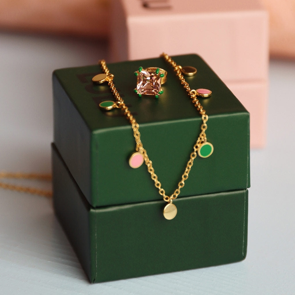 LULU Copenhagen Boho Armband Bracelets Grön