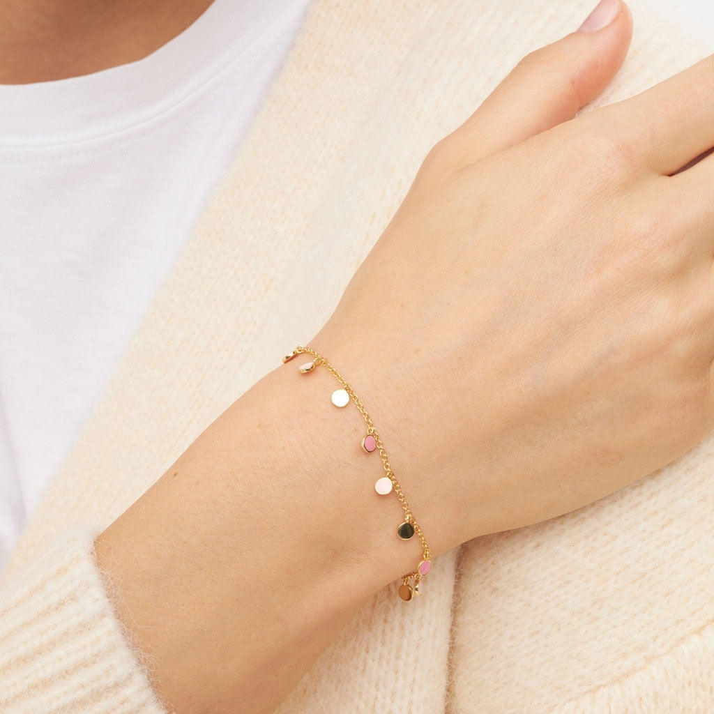 LULU Copenhagen Boho Armband Bracelets Ljusrosa