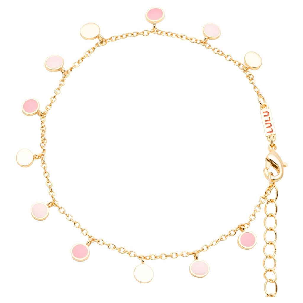 LULU Copenhagen Boho Armband Bracelets Ljusrosa