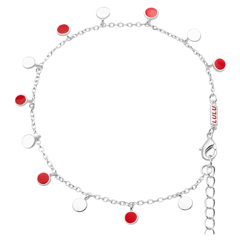 LULU Copenhagen Boho Armband Bracelets Passion Red