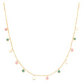 Boho Halsband - Grön
