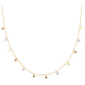 Boho Halsband - Mocha Mousse/Purple