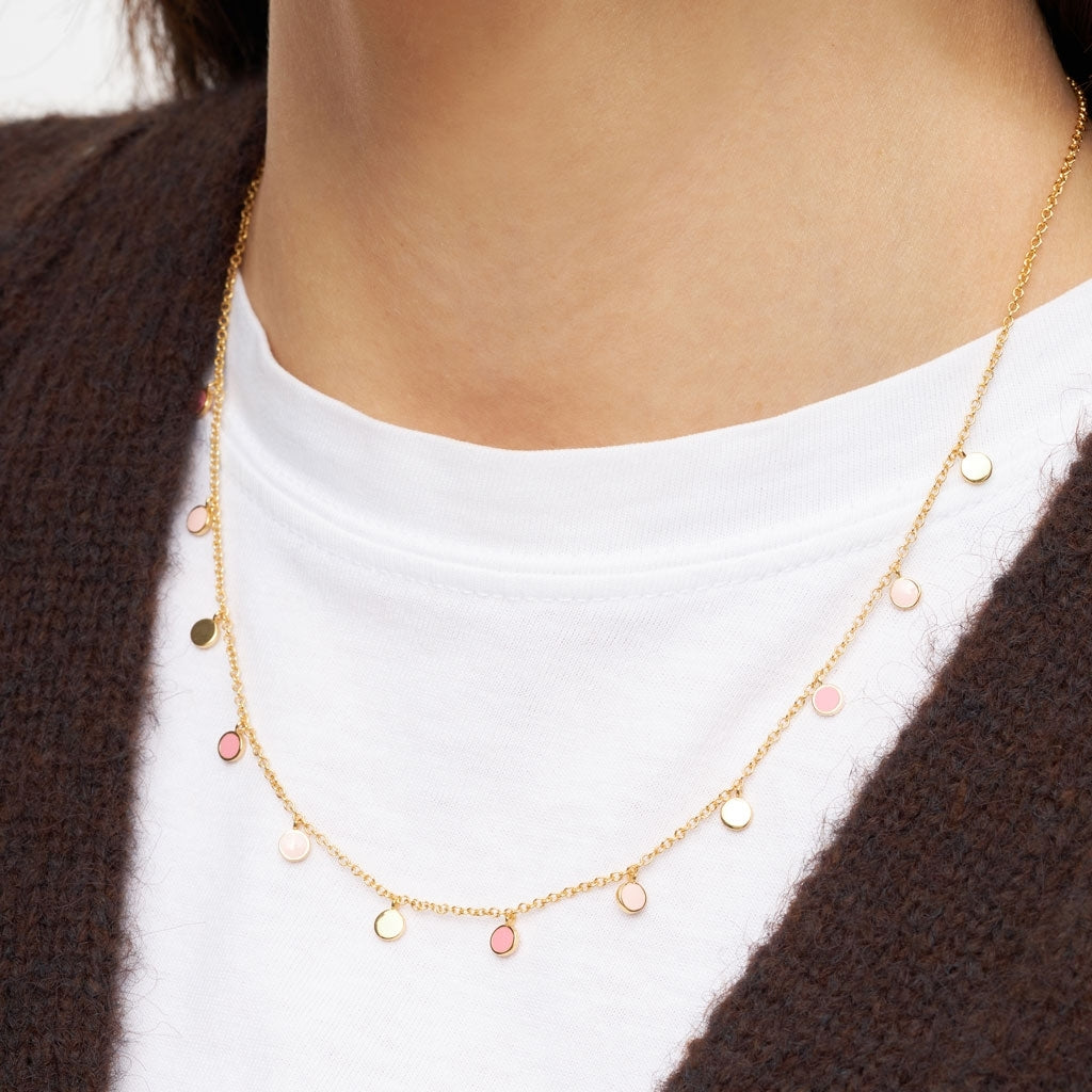 LULU Copenhagen Boho Necklace Necklaces Ljusrosa