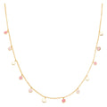 Boho Halsband - Ljusrosa
