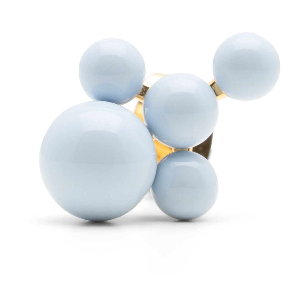 LULU Copenhagen Bouquet Cloud örhänge 1 st Ear stud, 1 pcs Skyride Blue
