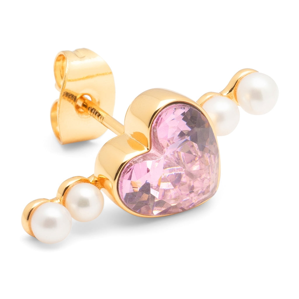 LULU Copenhagen Bouquet Love örhänge 1 st Ear stud, 1 pcs Vintage Rose