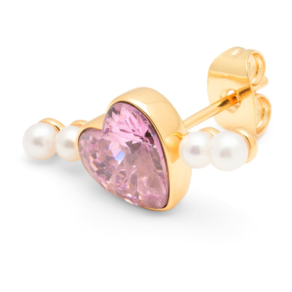 LULU Copenhagen Bouquet Love örhänge 1 st Ear stud, 1 pcs Vintage Rose