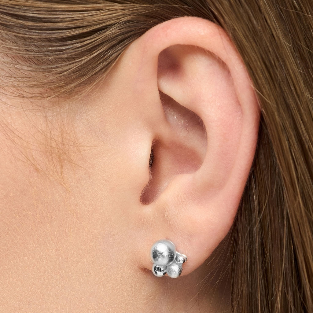 LULU Copenhagen Bouquet Silver örhänge 1 st Ear stud, 1 pcs Silver Plated