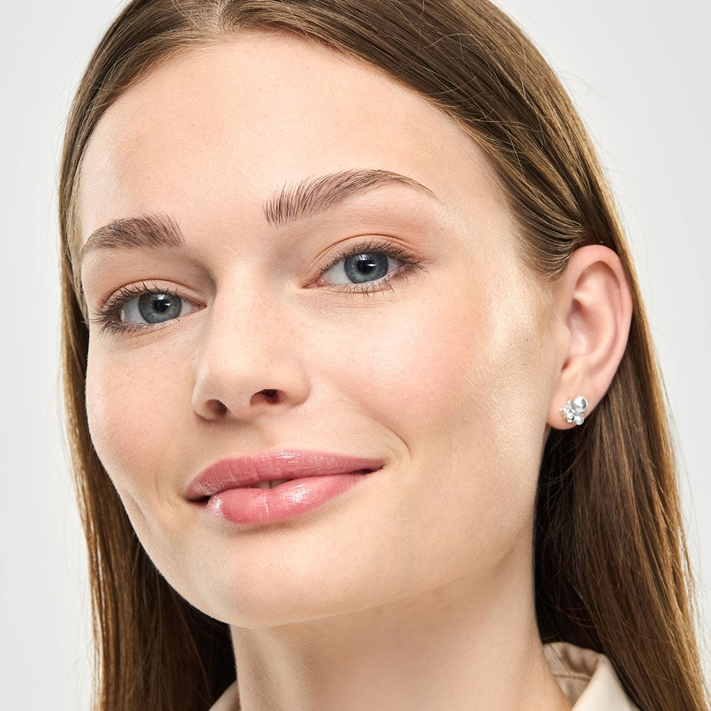 LULU Copenhagen Bouquet Silver örhänge 1 st Ear stud, 1 pcs Silver Plated