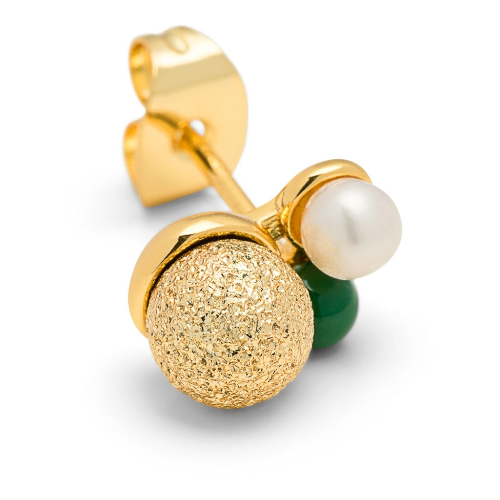LULU Copenhagen Bouquet The Favorite örhänge 1 st Ear stud, 1 pcs Guldpläterad