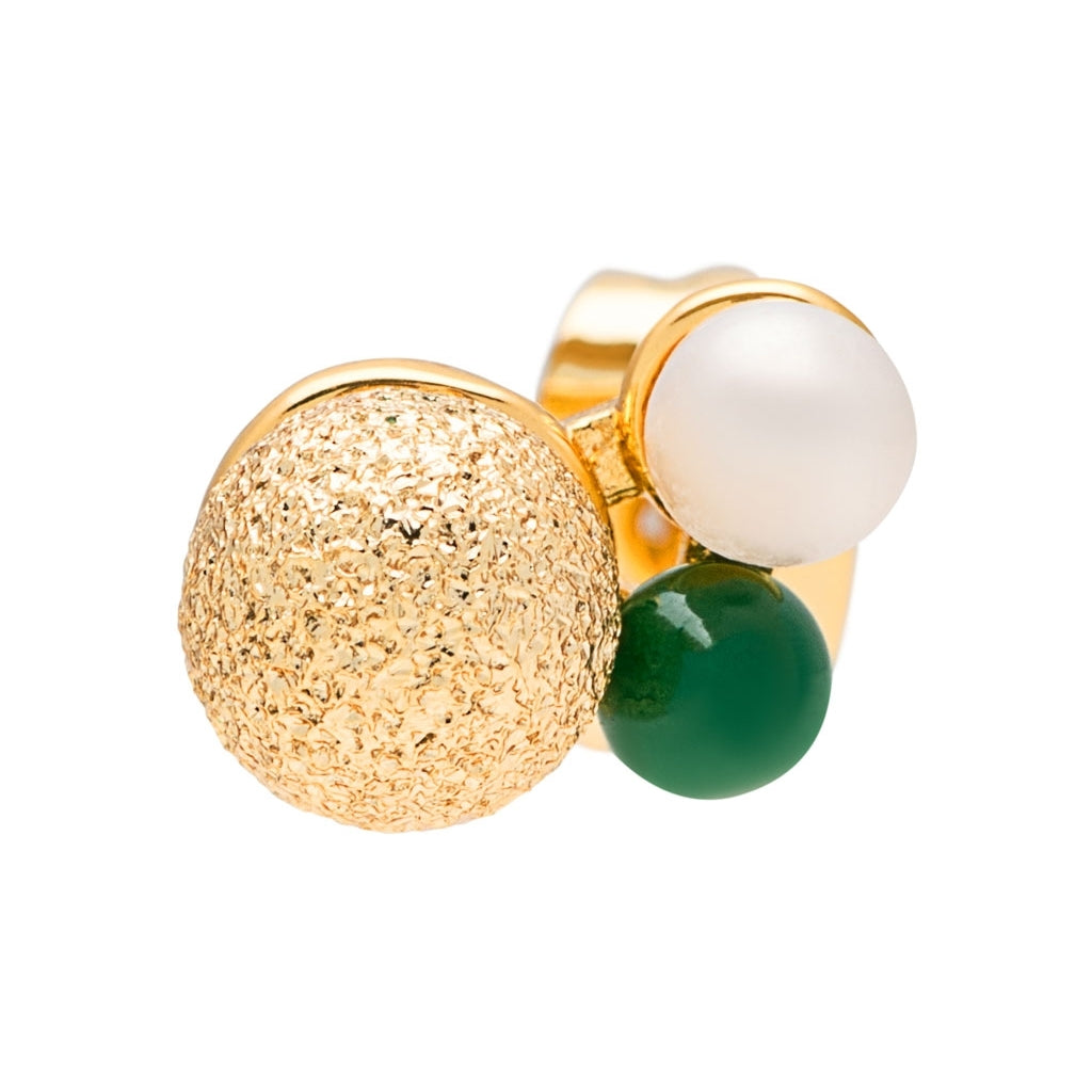 LULU Copenhagen Bouquet The Favorite örhänge 1 st Ear stud, 1 pcs Guldpläterad