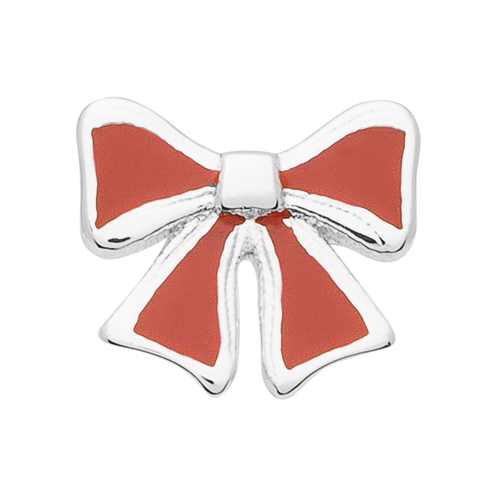 LULU Copenhagen Bow örhänge 1 stk Ear stud, 1 pcs Silver Plated