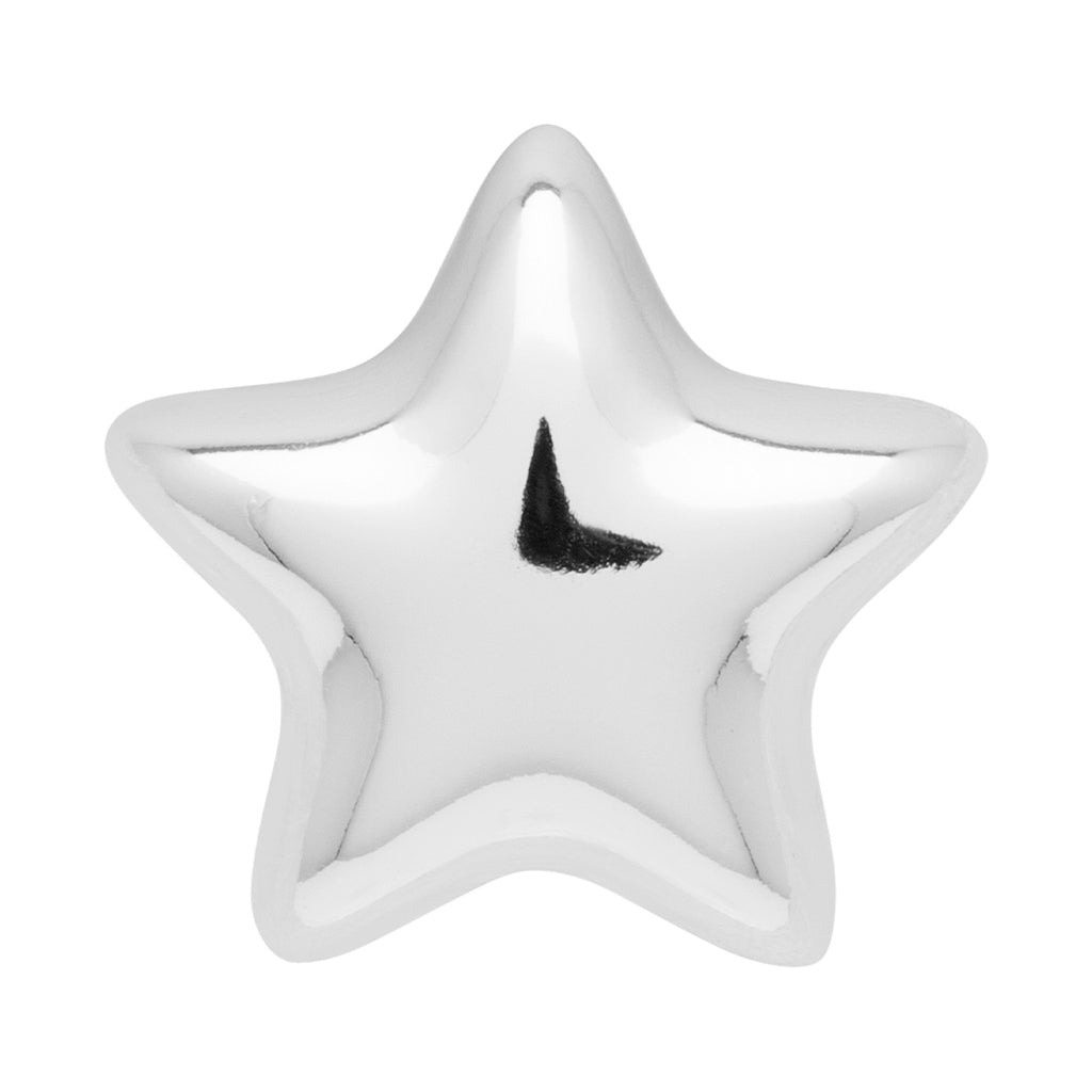 LULU Copenhagen Bubble Star örhänge 1 st - försilvrad Ear stud, 1 pcs Silver Plated
