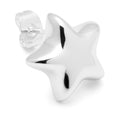 Bubble Star örhänge 1 st - försilvrad - Silver Plated