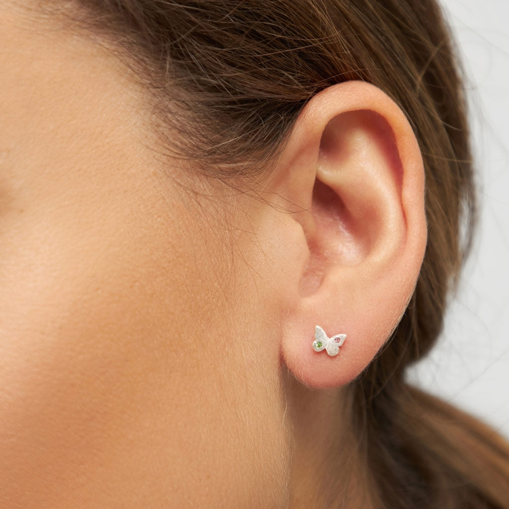 LULU Copenhagen Butterfly örhänge 1 st Ear stud, 1 pcs Silver Plated