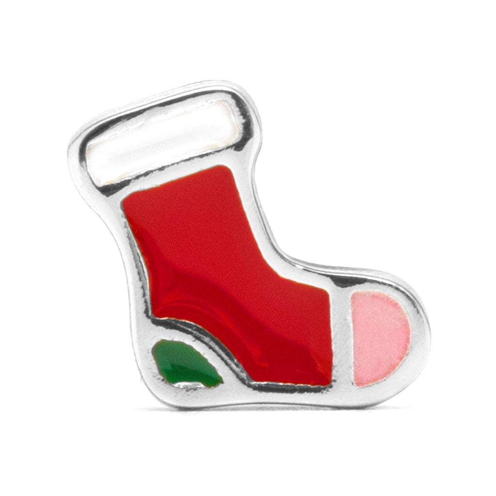 LULU Copenhagen Christmas Sock örhänge 1 st - Ear stud, 1 pcs Silver Plated