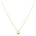Classic Heart Halsband Guldpläterad - Guldpläterad