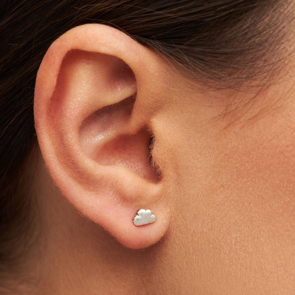 LULU Copenhagen Cloud örhänge 1 st Ear stud, 1 pcs Silver