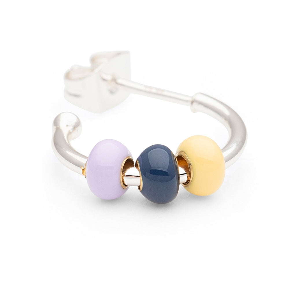 LULU Copenhagen Color Ball 3 Hoops par - Silverplateräd Hoops Memories