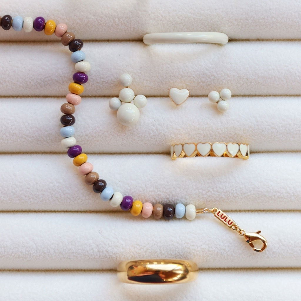 LULU Copenhagen Color Ball Armband Bracelets Golden Harvest