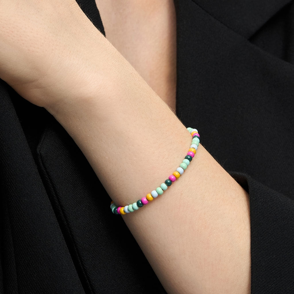 LULU Copenhagen Color Ball Armband forsilvrad Bracelets Beach