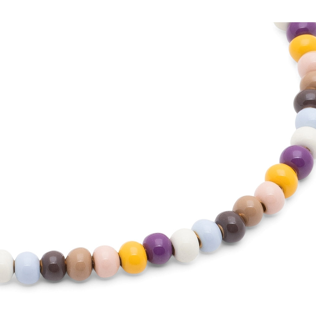 LULU Copenhagen Color Ball Armband forsilvrad Bracelets Golden Harvest