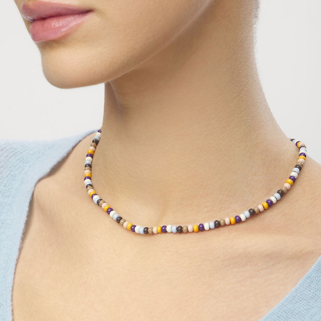 LULU Copenhagen Color Ball Halsband Necklaces Golden Harvest