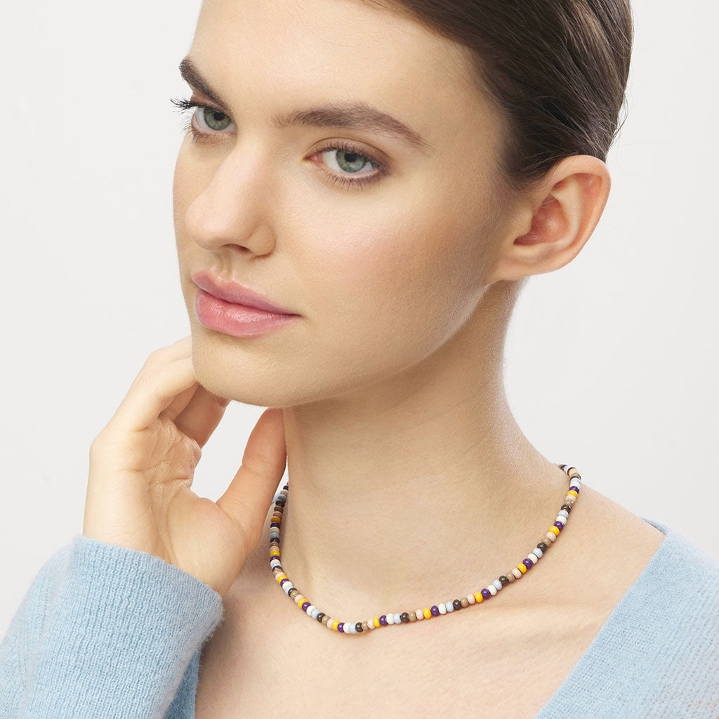 LULU Copenhagen Color Ball Halsband Necklaces Golden Harvest