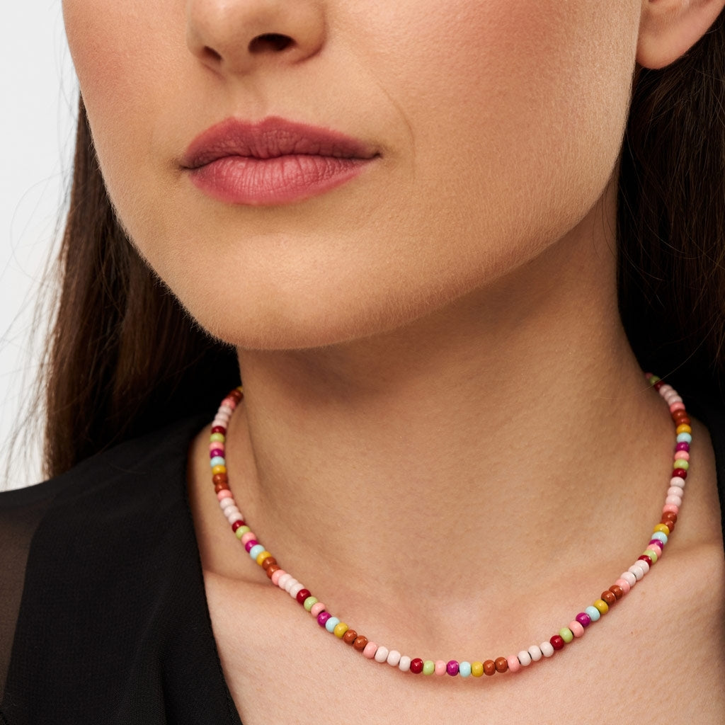LULU Copenhagen Color Ball Halsband kort Necklaces Mix