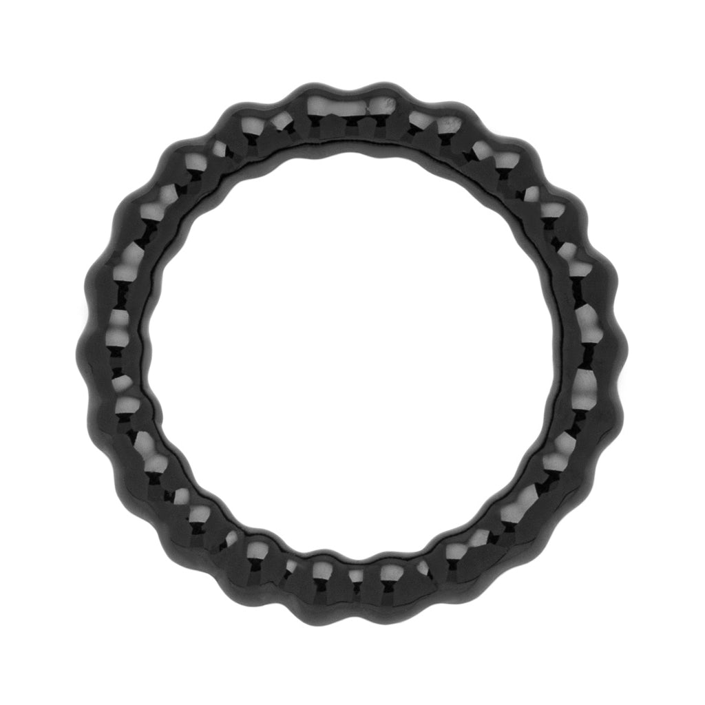 LULU Copenhagen Color Ball Ring Rings Svart