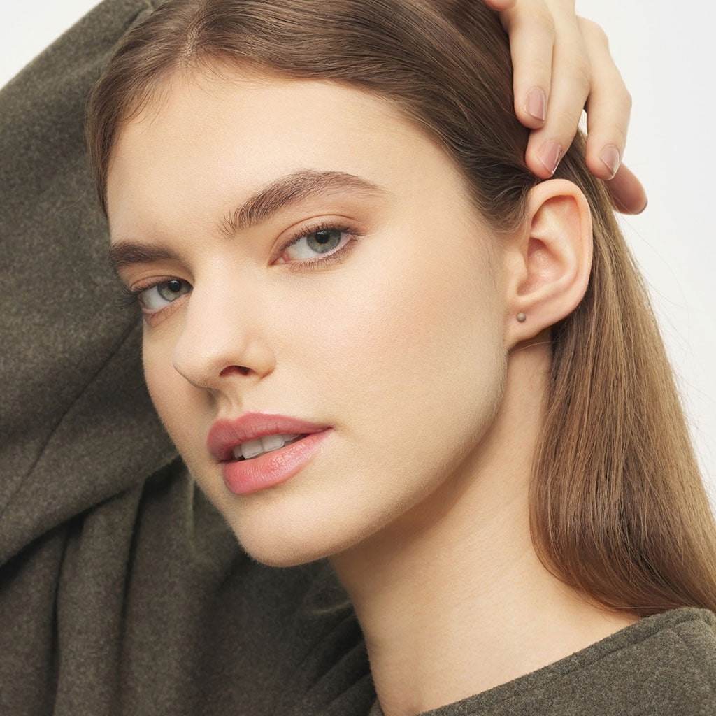 LULU Copenhagen Color Ball örhänge 1 st Ear stud, 1 pcs Mocha Mousse