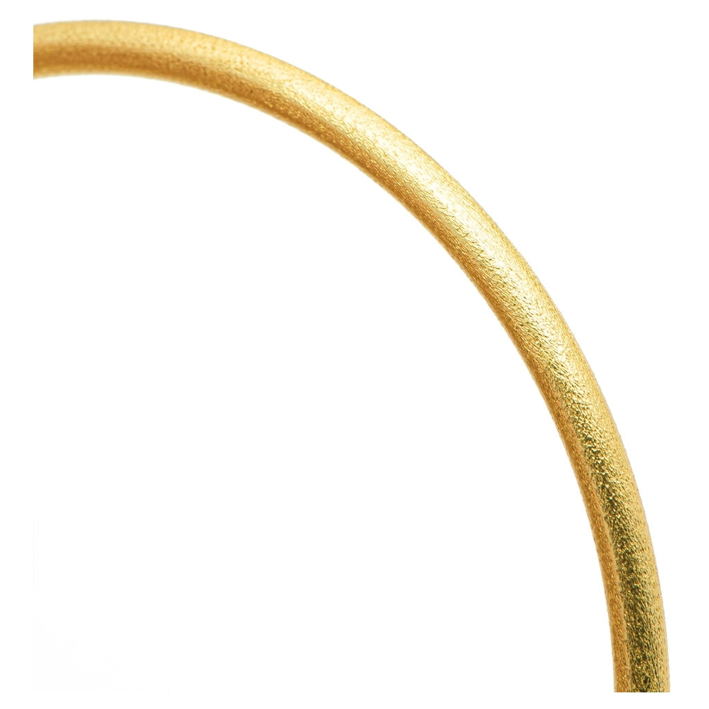 LULU Copenhagen Color Bangle borstad Bracelets Guldpläterad